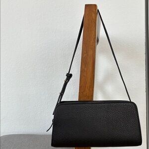 Banana Republic Vegan Leather Baguette Shoulder Bag *new